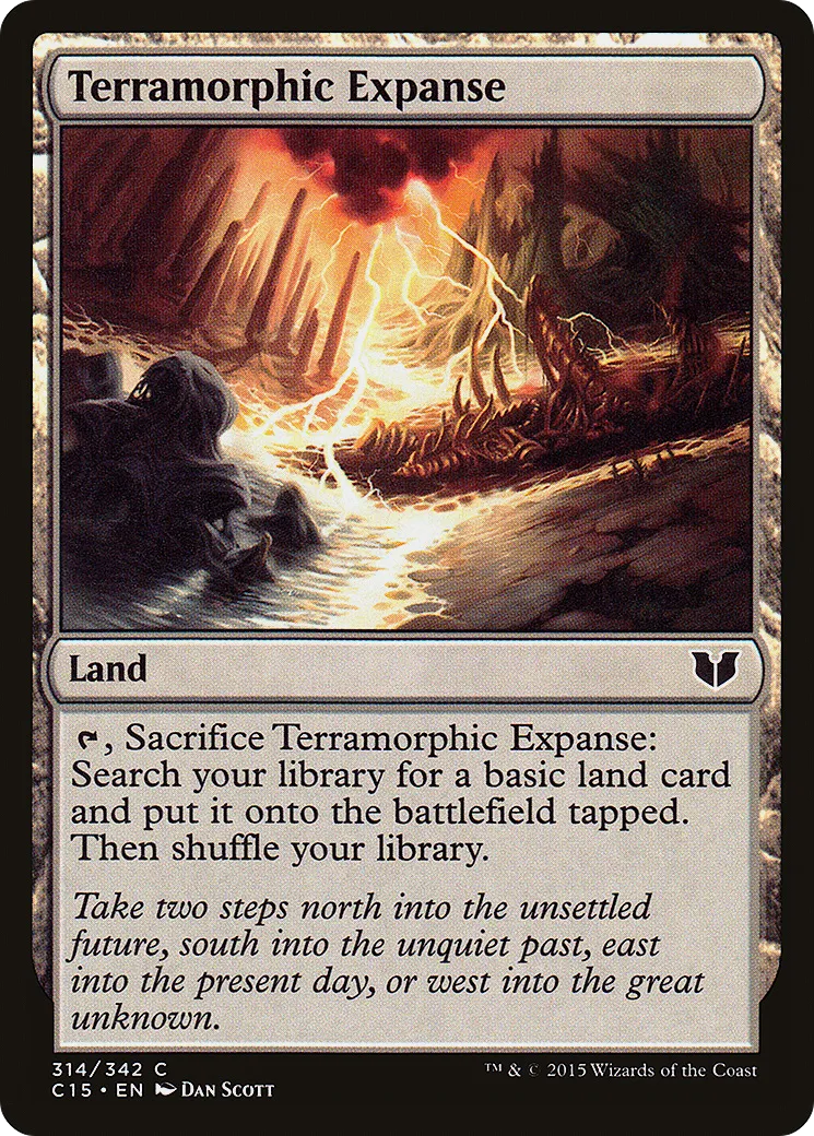Terramorphic Expanse — Commander 2015 — Magic: The Gathering