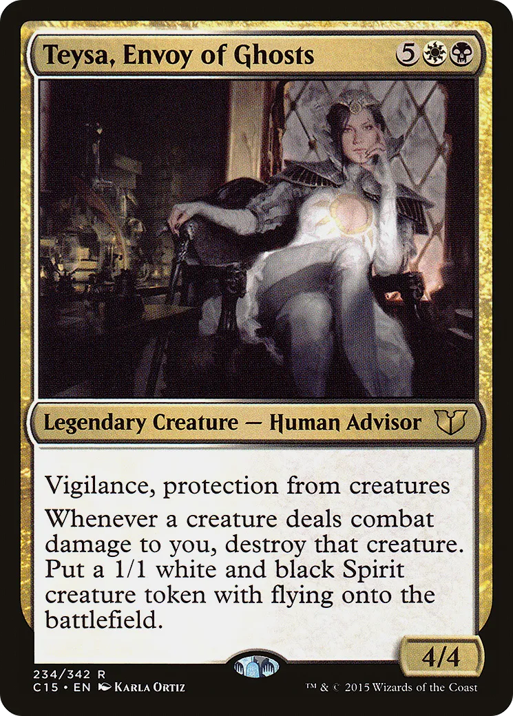 Teysa, Envoy of Ghosts — Commander 2015 — Magic: The Gathering