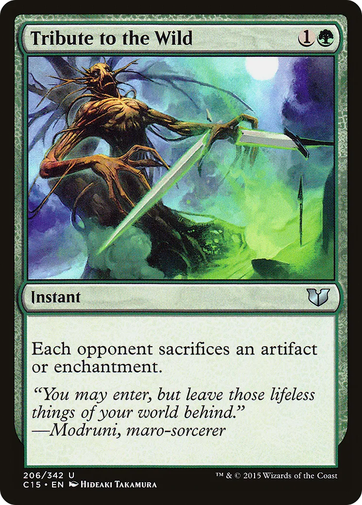 Hommage à la forêt — Commander 2015 — Magic: The Gathering