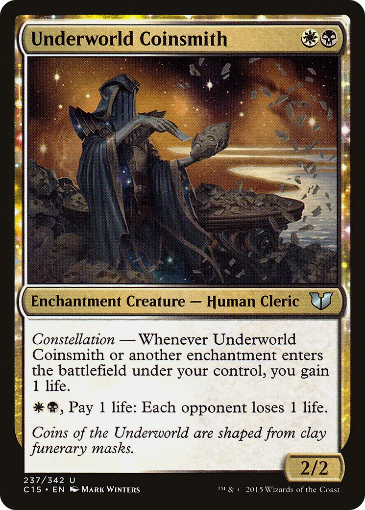 Underworld Coinsmith — Commander 2015 — Magic: The Gathering