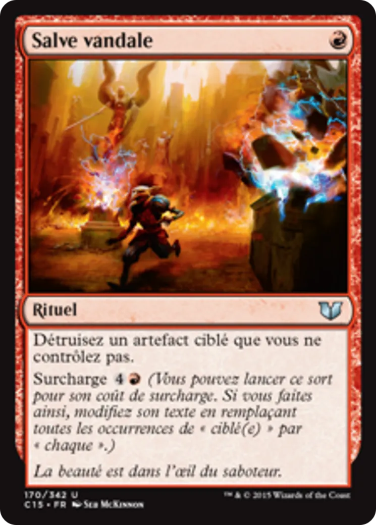 Salve vandale from Commander 2015 - Magic: The Gathering