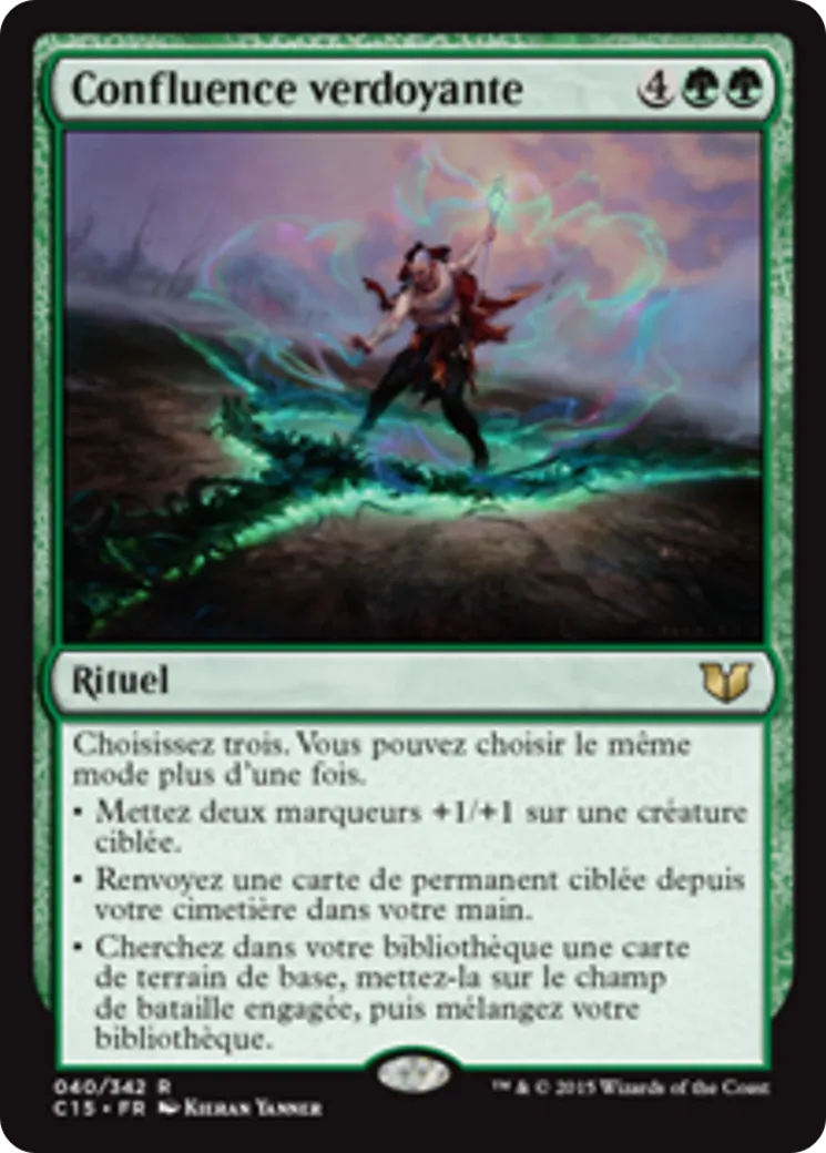 Confluence verdoyante — Commander 2015 — Magic: The Gathering