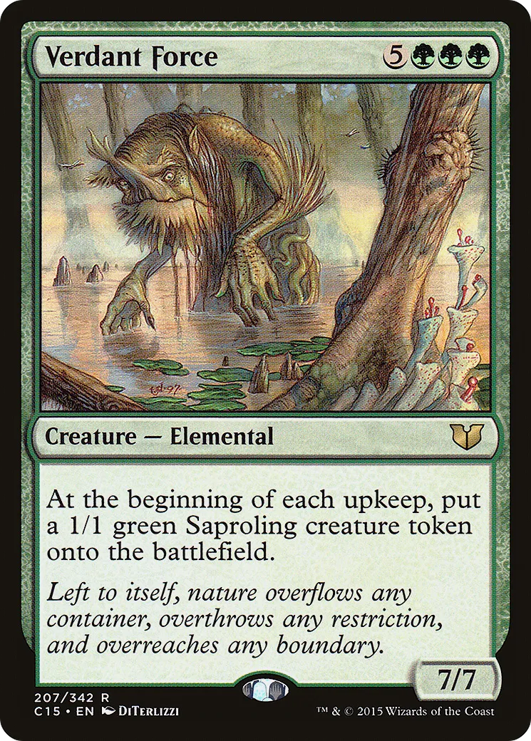 Verdant Force — Commander 2015 — Magic: The Gathering