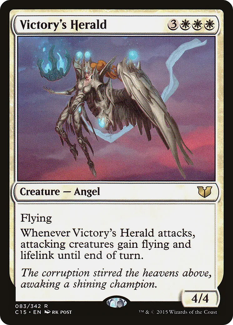 Héraut de la Victoire — Commander 2015 — Magic: The Gathering