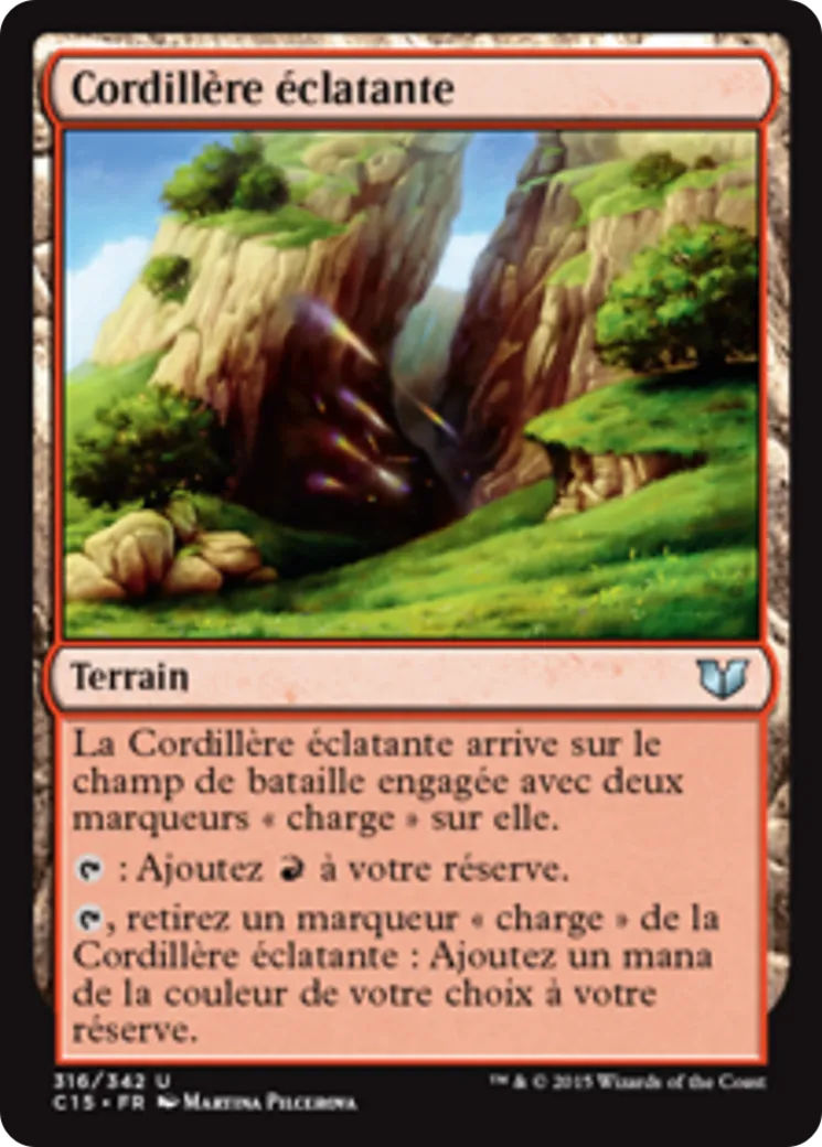 Cordillère éclatante — Commander 2015 — Magic: The Gathering