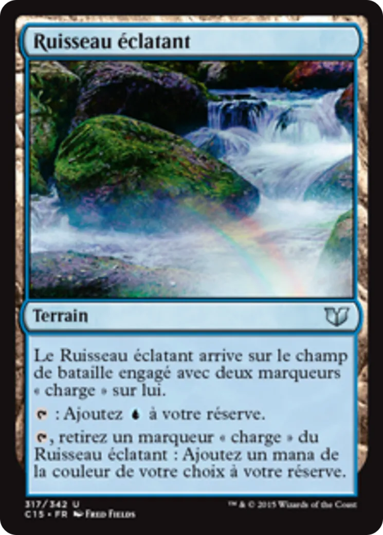 Ruisseau éclatant — Commander 2015 — Magic: The Gathering