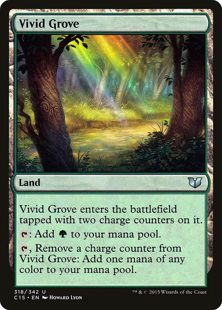Vivid Grove — Commander 2015 — Magic: The Gathering