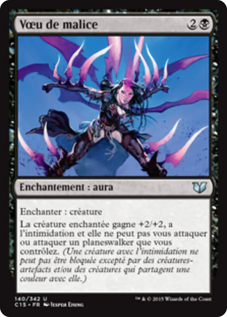 Vœu de malice — Commander 2015 — Magic: The Gathering