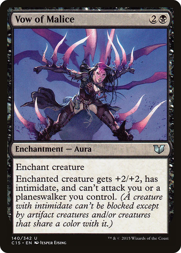 Vow of Malice — Commander 2015 — Magic: The Gathering
