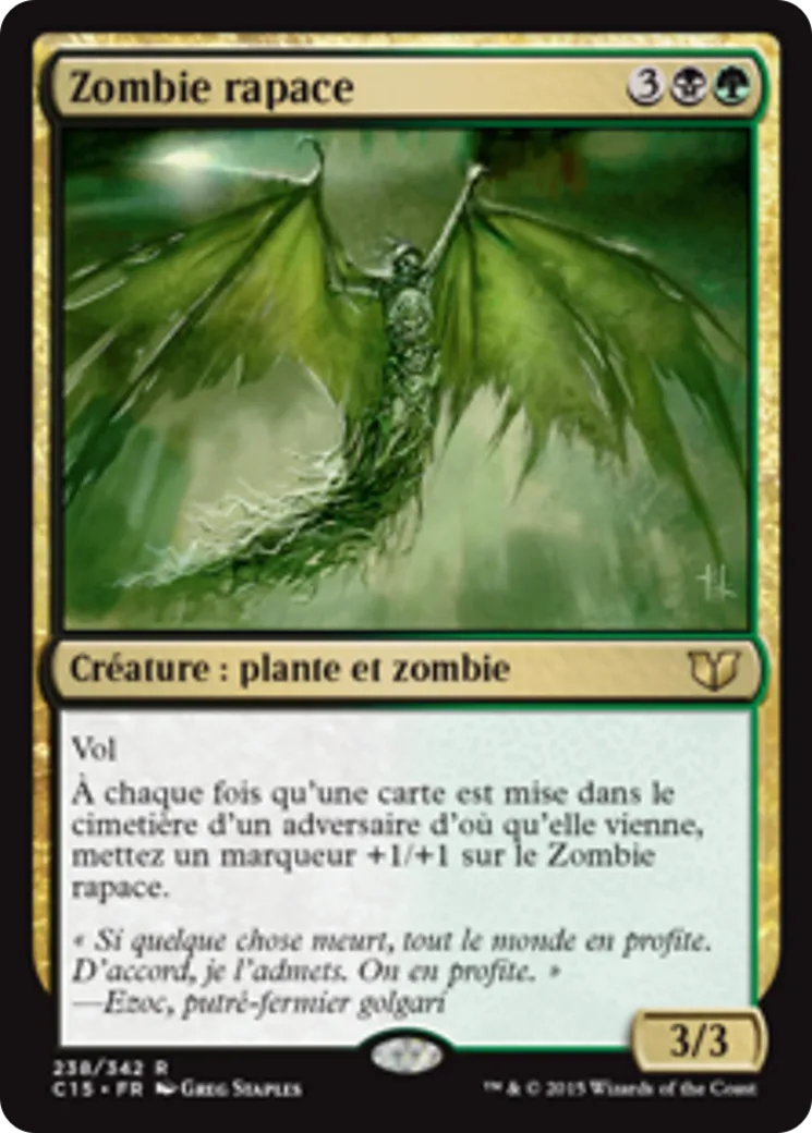 Zombie rapace — Commander 2015 — Magic: The Gathering