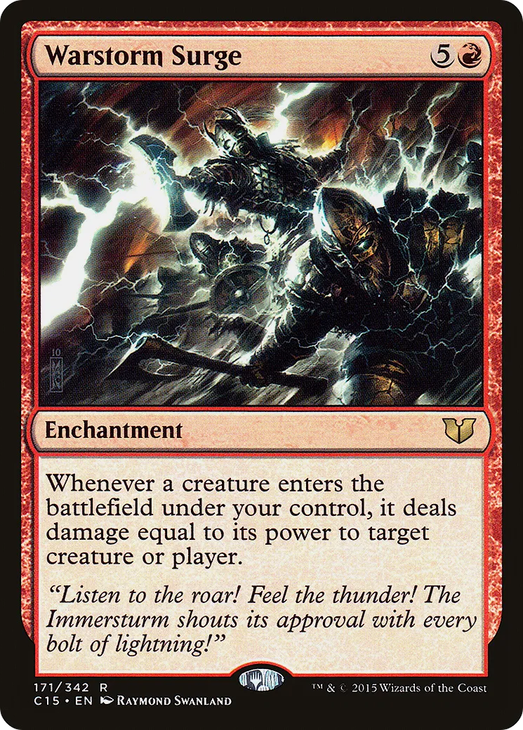 Warstorm Surge — Commander 2015 — Magic: The Gathering