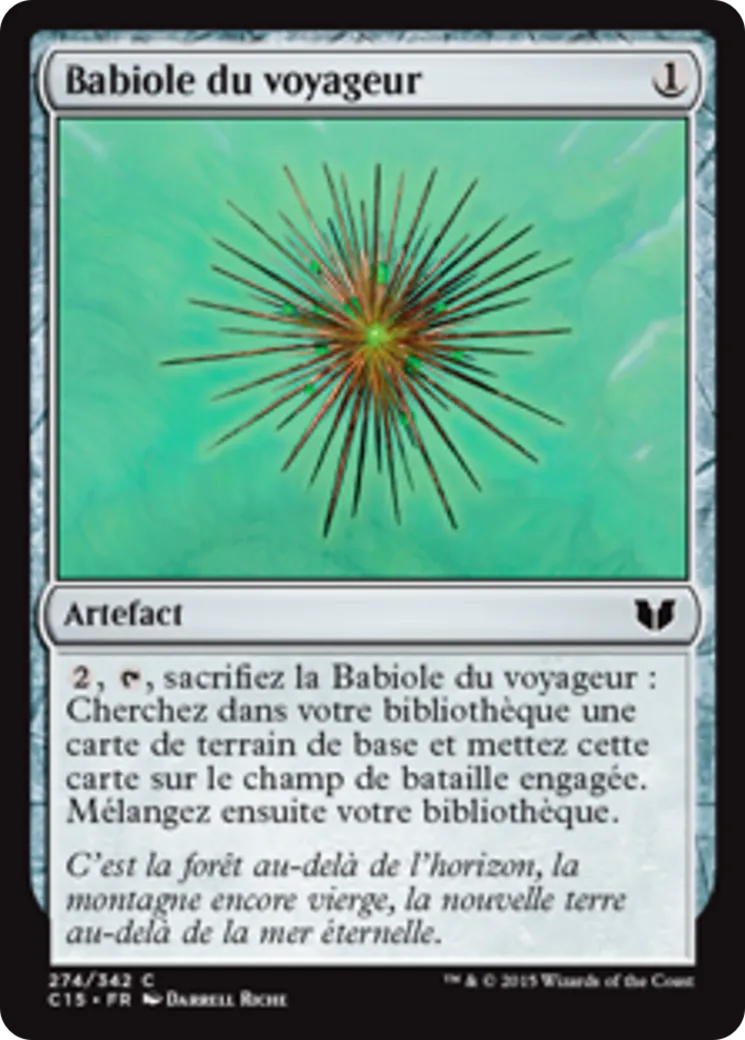 Babiole du voyageur — Commander 2015 — Magic: The Gathering