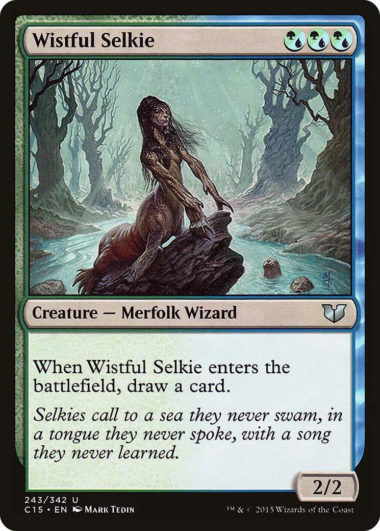 Wistful Selkie — Commander 2015 — Magic: The Gathering