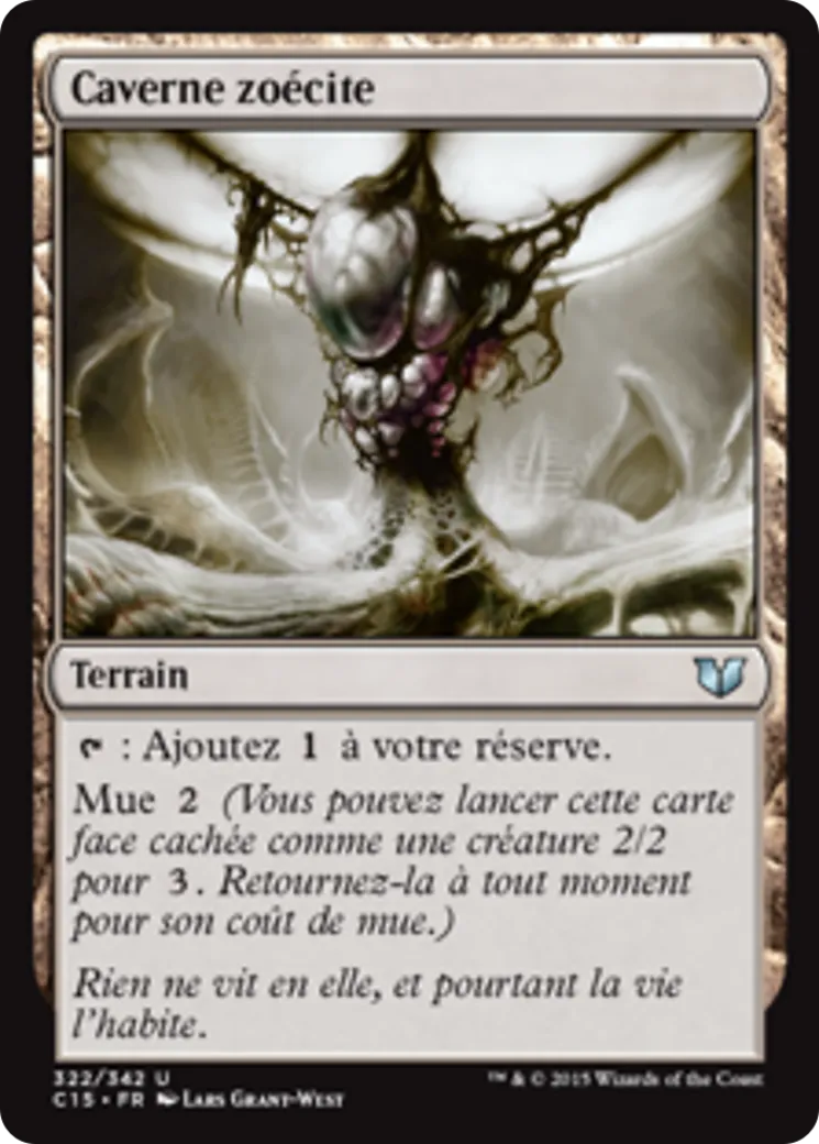 Caverne zoécite — Commander 2015 — Magic: The Gathering