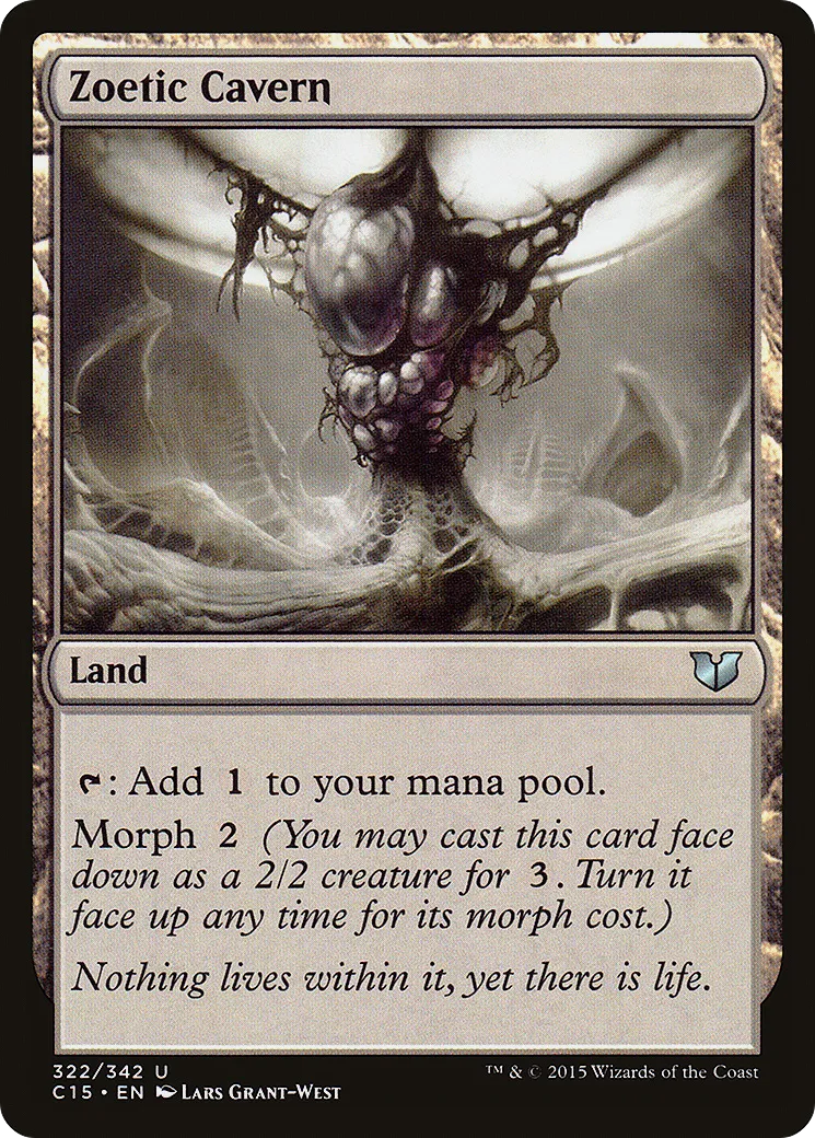 Zoetic Cavern — Commander 2015 — Magic: The Gathering