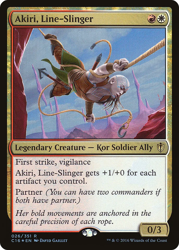 Akiri, Line-Slinger — Commander 2016 — Magic: The Gathering