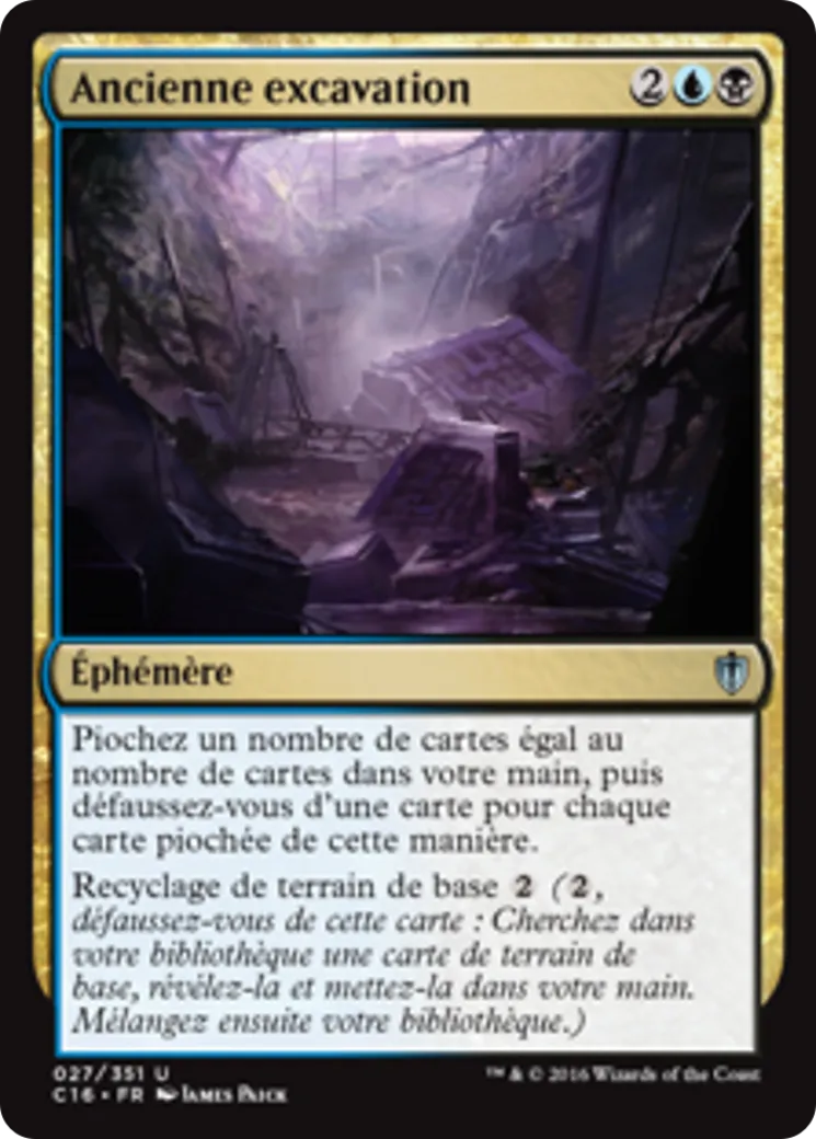Ancienne excavation — Commander 2016 — Magic: The Gathering
