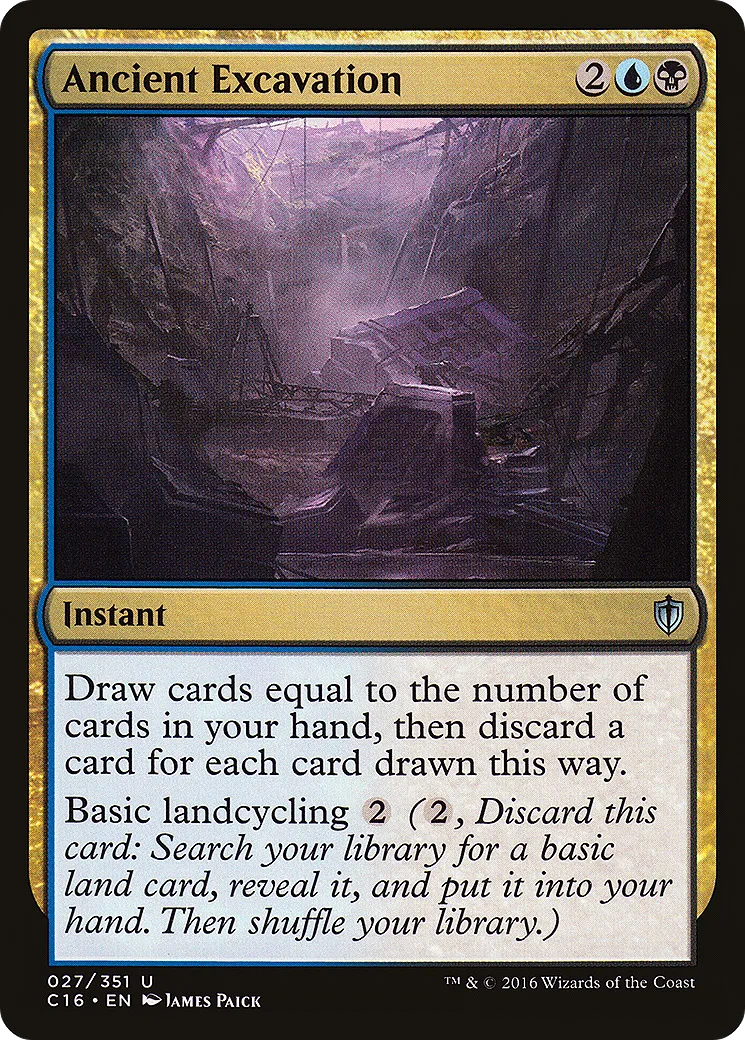 Ancient Excavation — Commander 2016 — Magic: The Gathering
