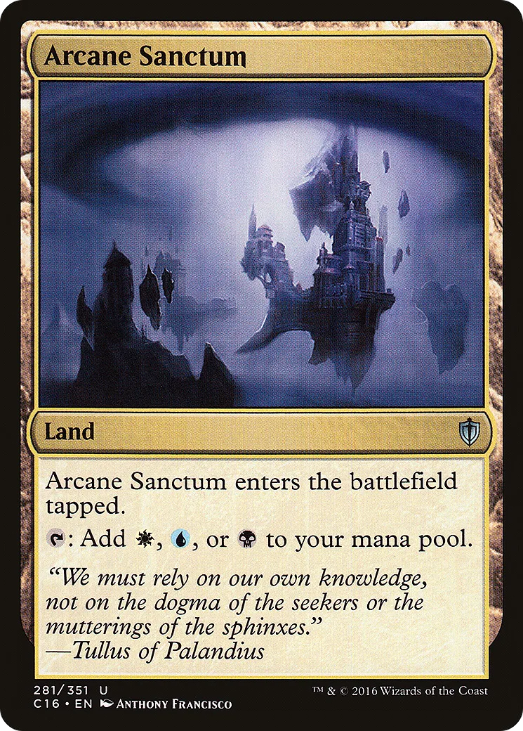 Arcane Sanctum — Commander 2016 — Magic: The Gathering