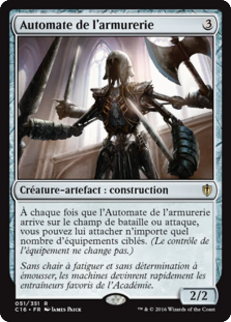 Automate de l'armurerie — Commander 2016 — Magic: The Gathering