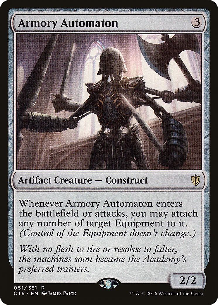 Armory Automaton — Commander 2016 — Magic: The Gathering