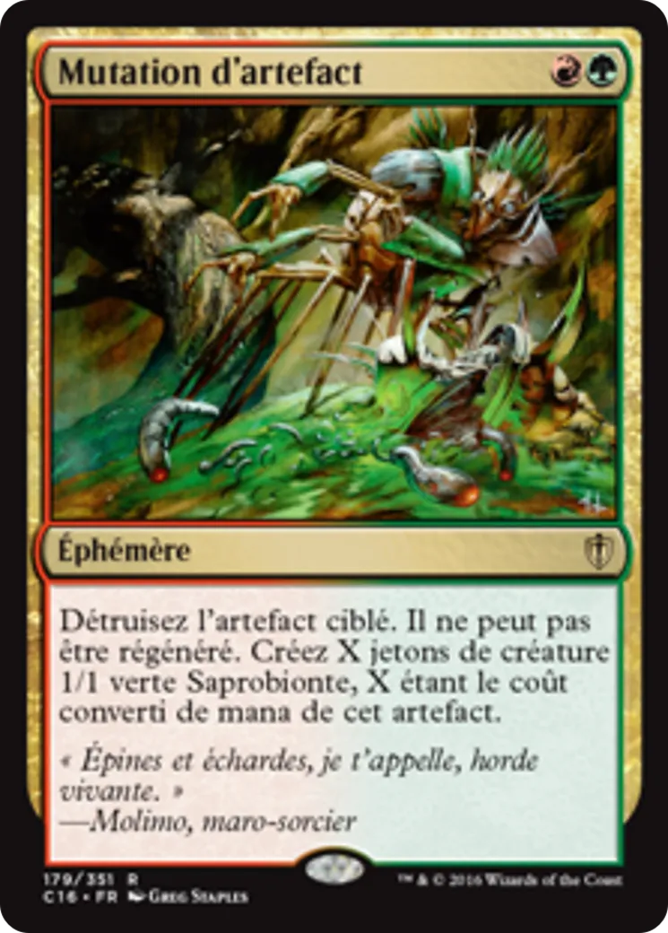 Mutation d'artefact — Commander 2016 — Magic: The Gathering