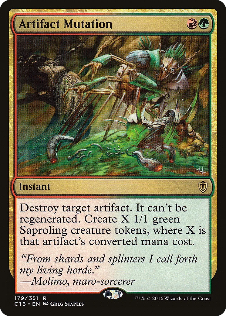 Artifact Mutation — Commander 2016 — Magic: The Gathering
