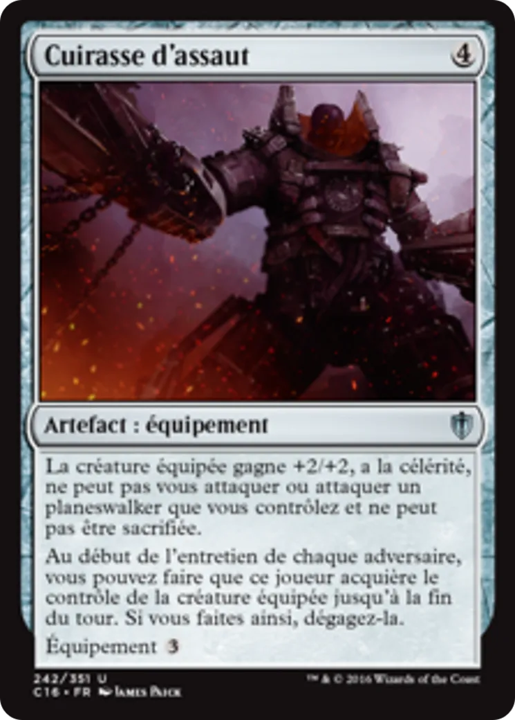 Cuirasse d'assaut — Commander 2016 — Magic: The Gathering