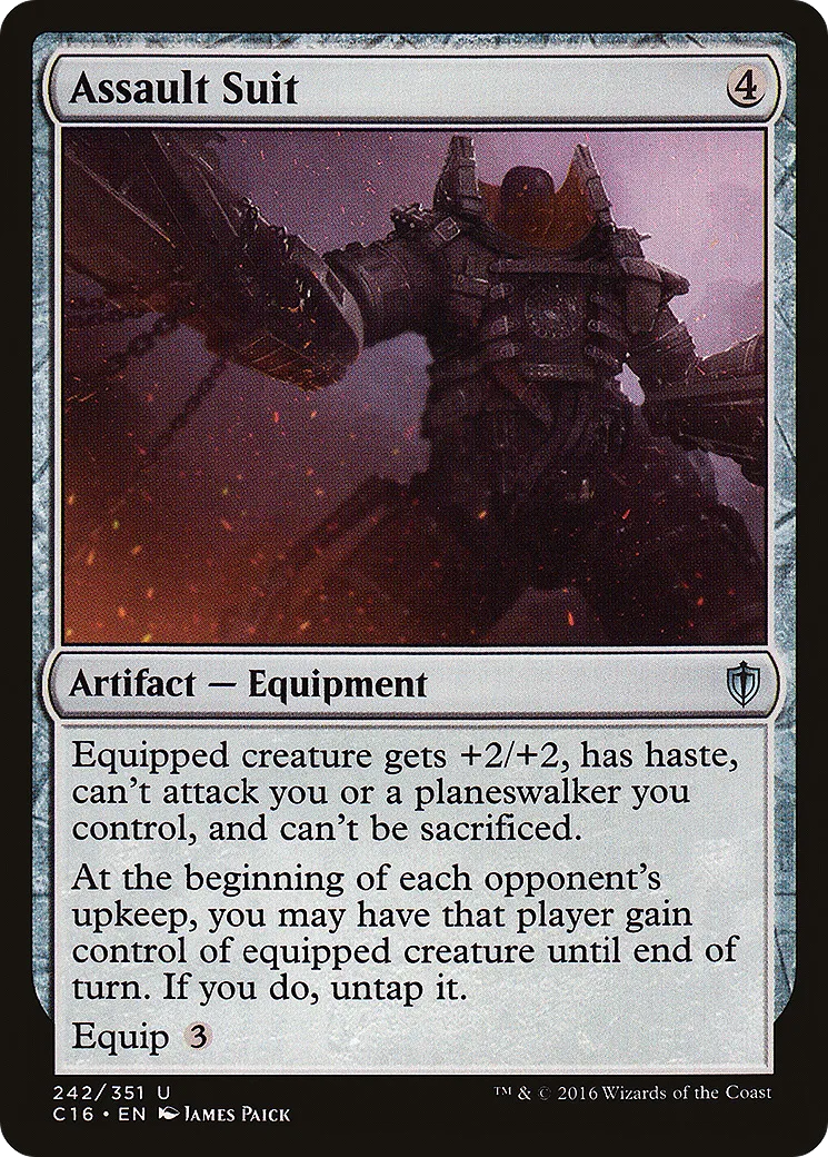 Assault Suit — Commander 2016 — Magic: The Gathering