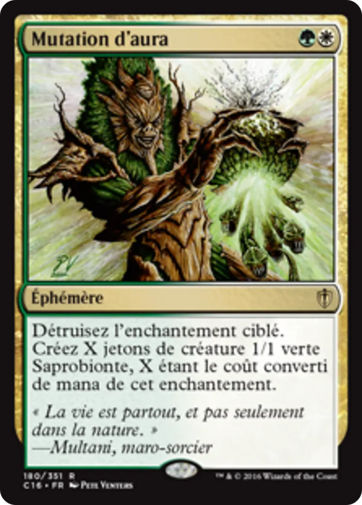 Mutation d'aura — Commander 2016 — Magic: The Gathering