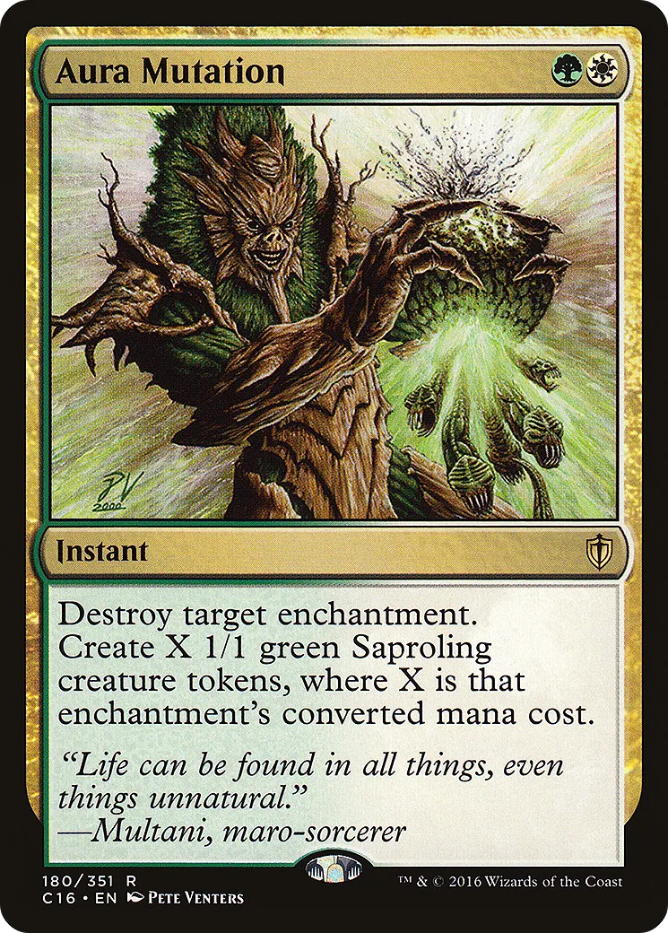 Aura Mutation — Commander 2016 — Magic: The Gathering
