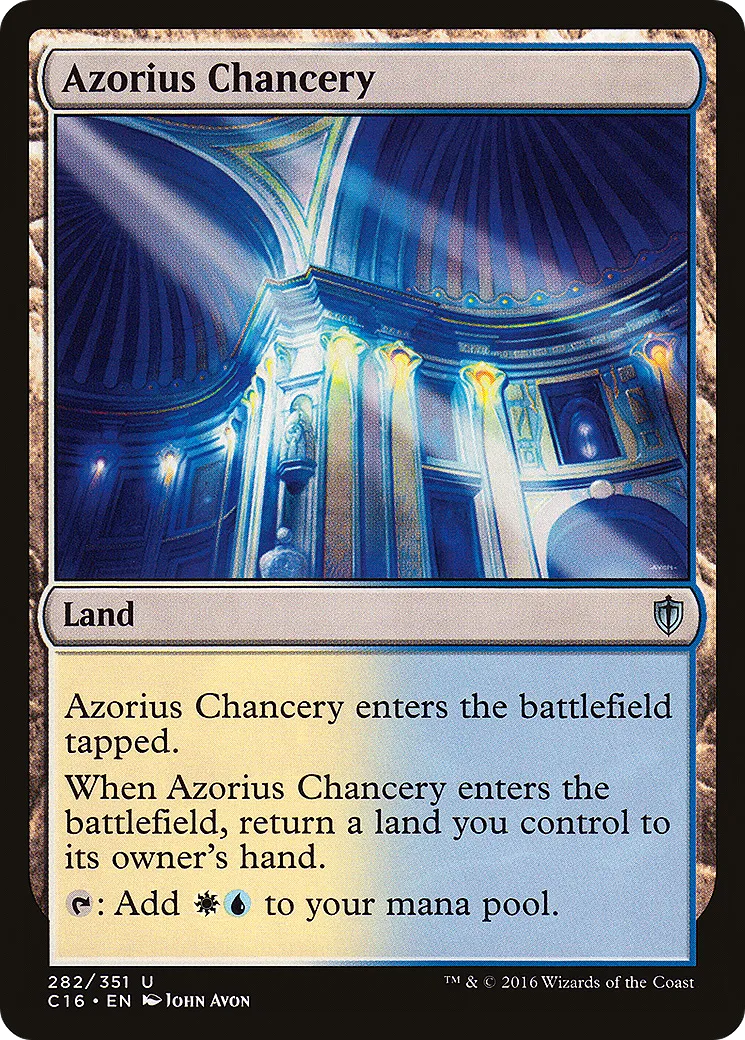 Azorius Chancery — Commander 2016 — Magic: The Gathering