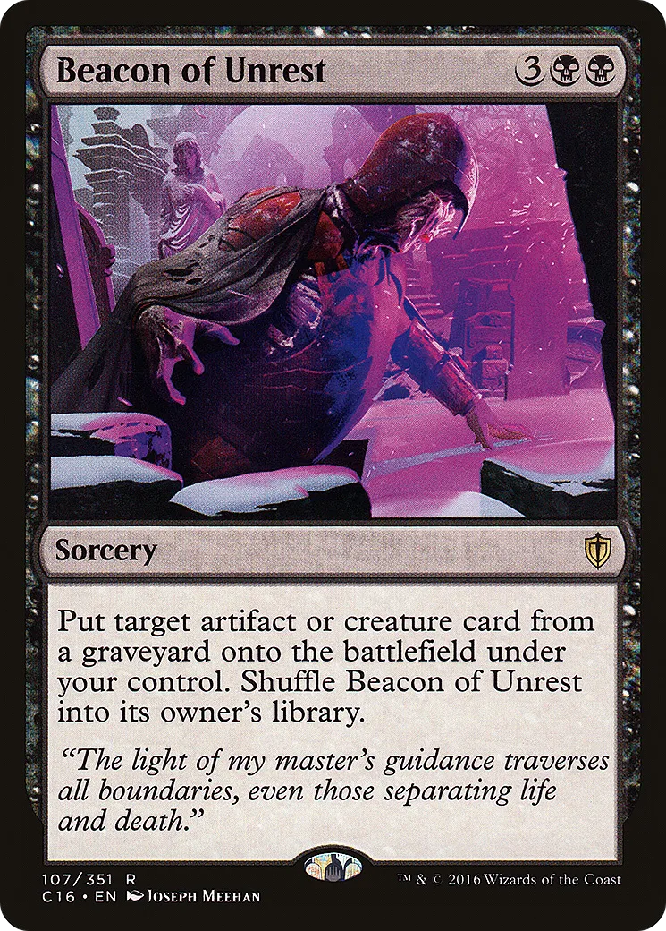 Flambeau de l'Inquiétude — Commander 2016 — Magic: The Gathering