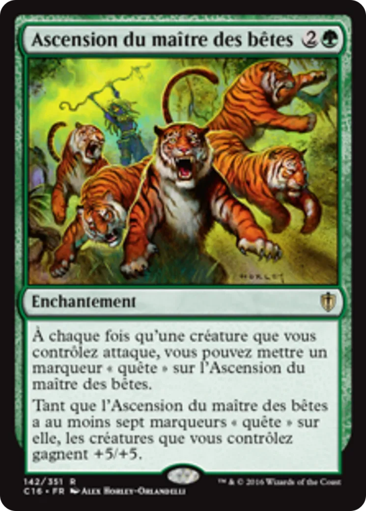 Ascension du maître des bêtes — Commander 2016 — Magic: The Gathering