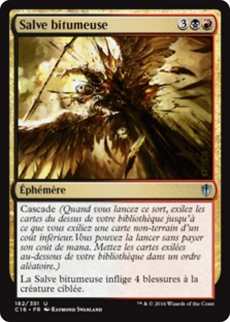 Salve bitumeuse — Commander 2016 — Magic: The Gathering