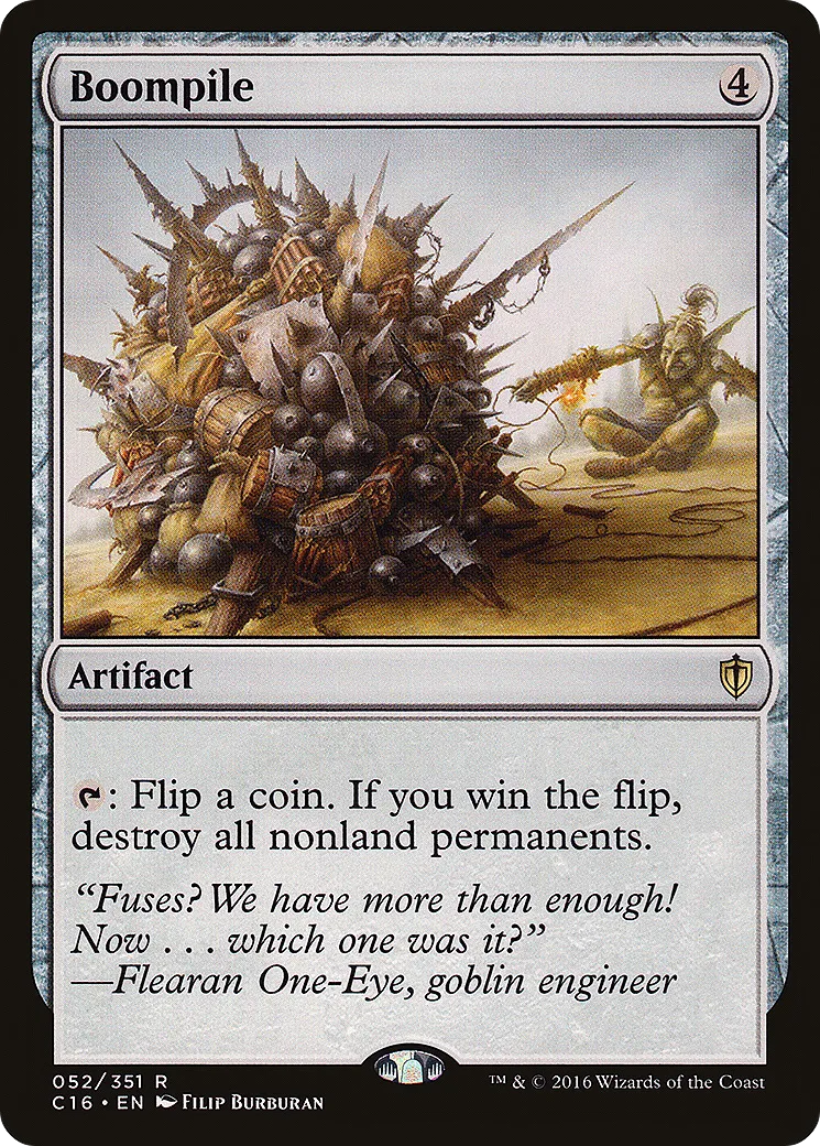 Boompile — Commander 2016 — Magic: The Gathering