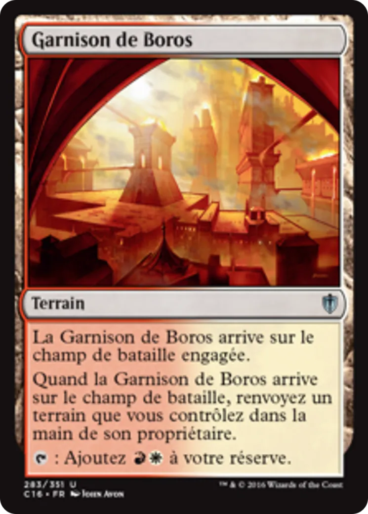 Garnison de Boros — Commander 2016 — Magic: The Gathering