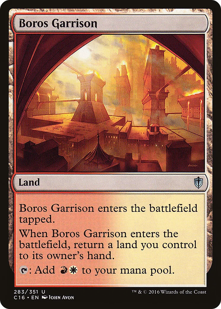 Boros Garrison — Commander 2016 — Magic: The Gathering