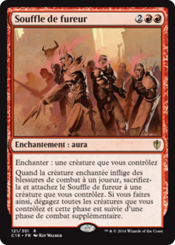 Souffle de fureur — Commander 2016 — Magic: The Gathering