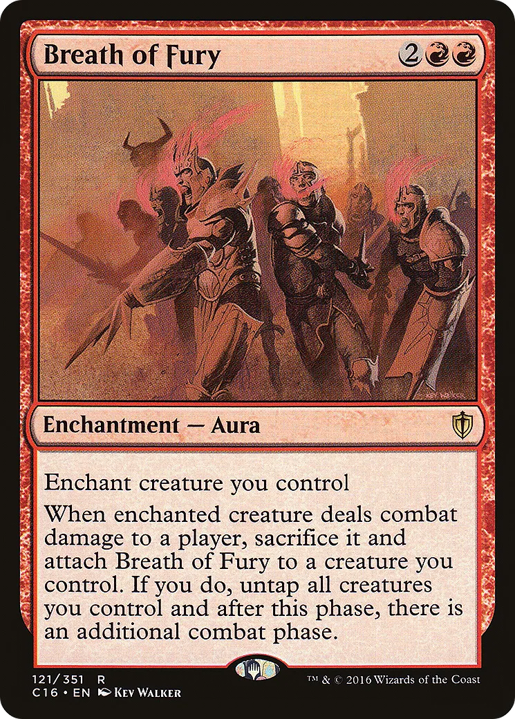 Breath of Fury — Commander 2016 — Magic: The Gathering
