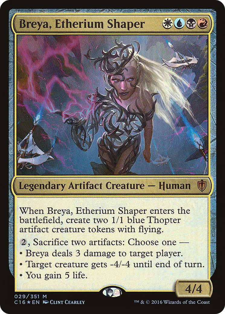 Breya, Etherium Shaper — Commander 2016 — Magic: The Gathering