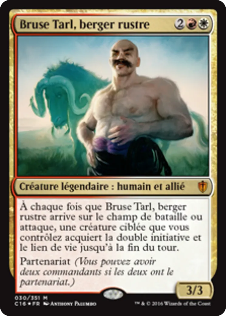 Bruse Tarl, berger rustre — Commander 2016 — Magic: The Gathering
