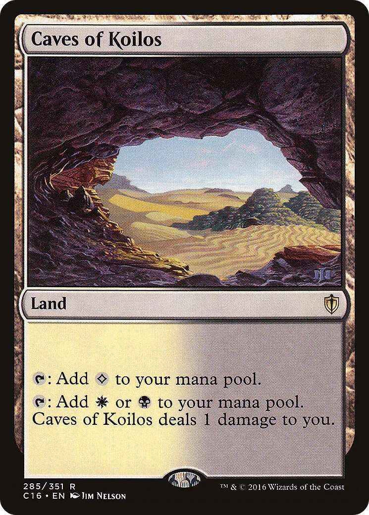 Caves of Koilos — Commander 2016 — Magic: The Gathering