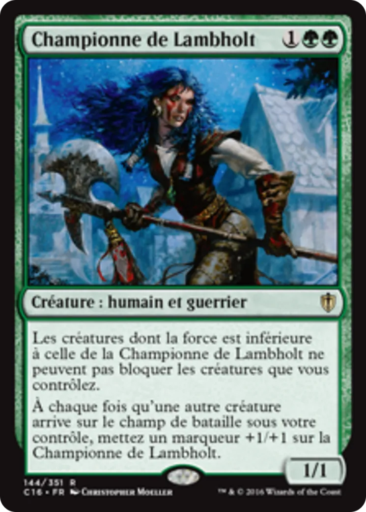 Championne de Lambholt from Commander 2016 - Magic: The Gathering
