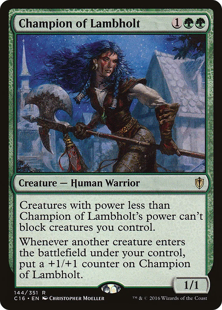 Champion of Lambholt — Commander 2016 — Magic: The Gathering