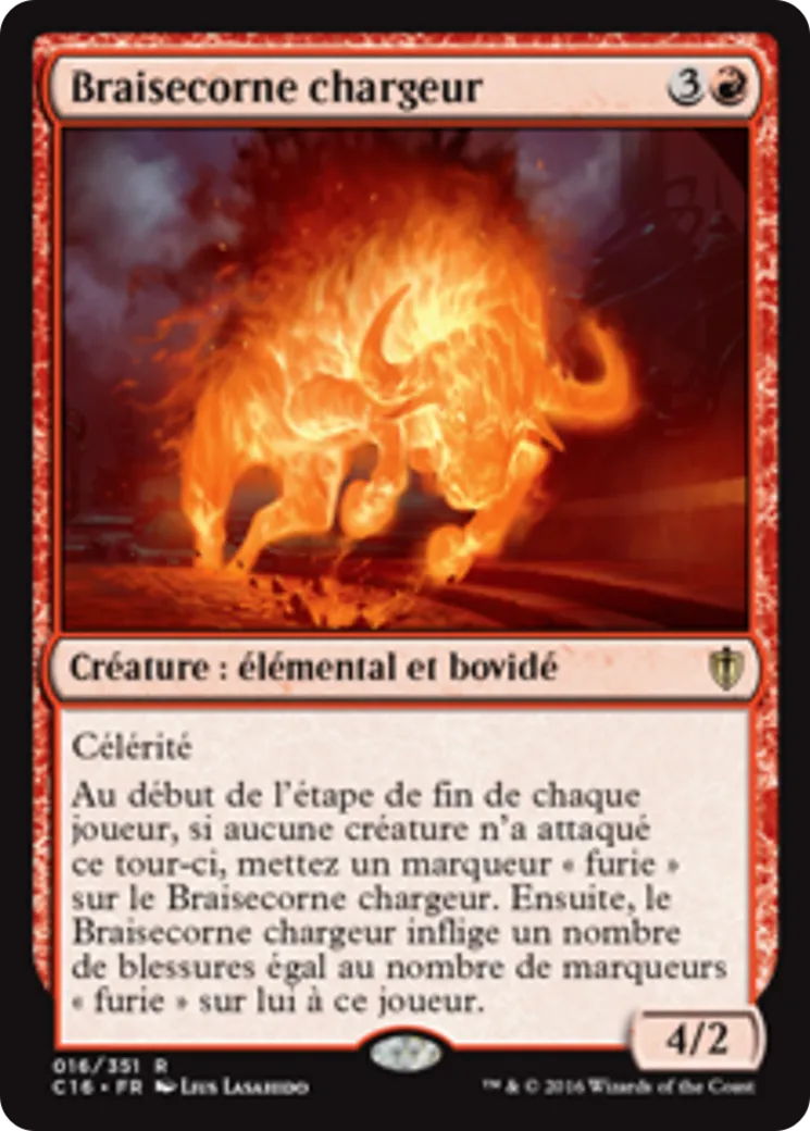Braisecorne chargeur — Commander 2016 — Magic: The Gathering