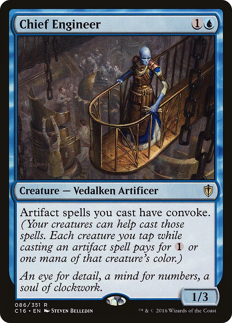 Chief Engineer — Commander 2016 — Magic: The Gathering