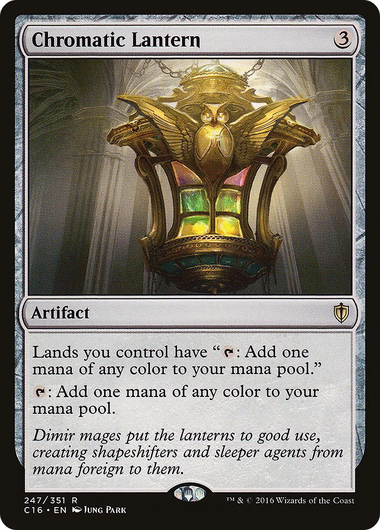 Chromatic Lantern from Commander 2016 - Magic: The Gathering