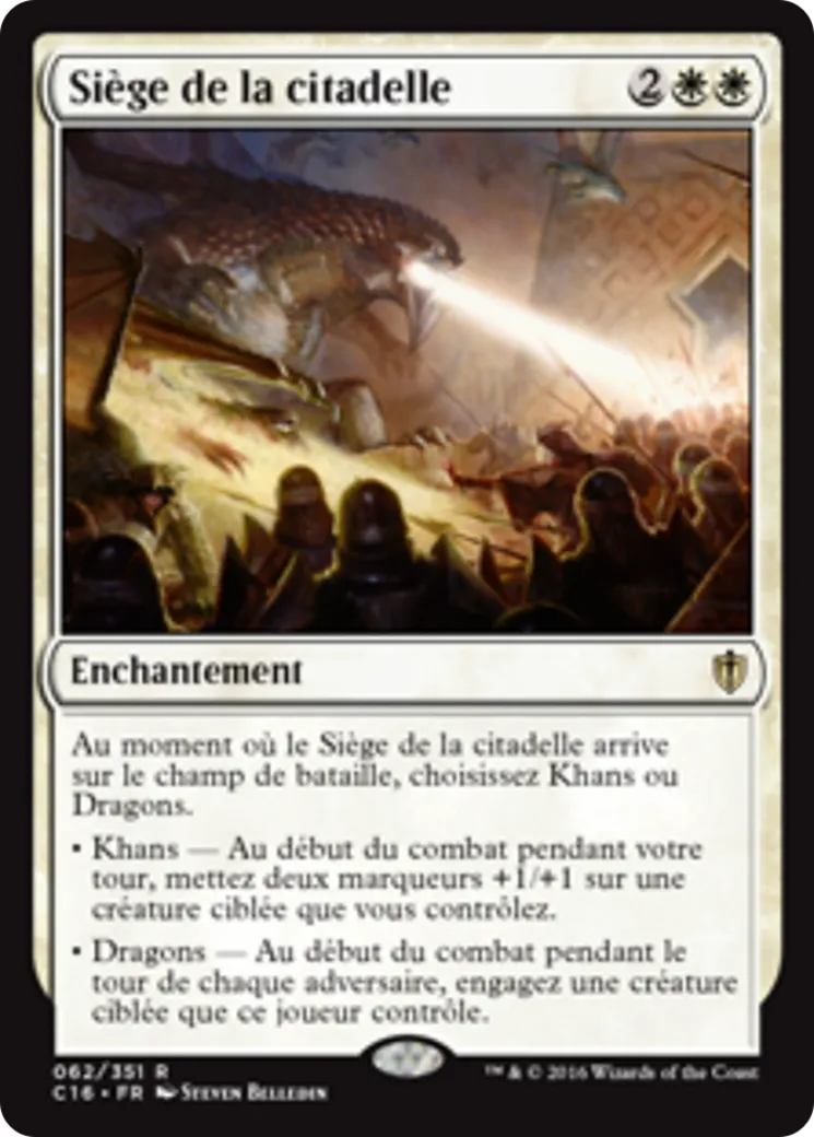 Siège de la citadelle from Commander 2016 - Magic: The Gathering