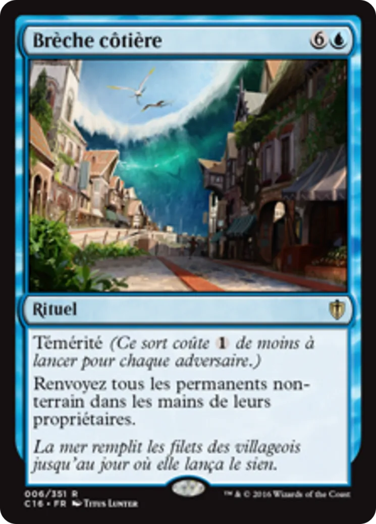 Brèche côtière — Commander 2016 — Magic: The Gathering
